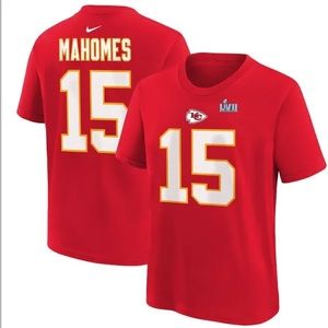 Patrick Mahomes Kansas City Chiefs Nike Super Bowl LVII shirt